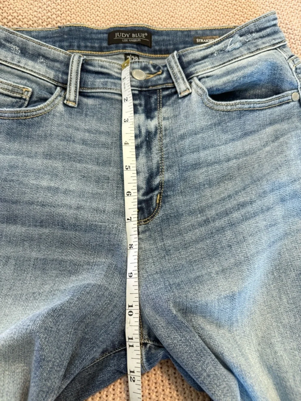 Judy Blue High Rise Straight Leg Light Wash Women’s Jeans 28 - Picture 10 of 12